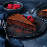 M&S vegan chocolate tortes 140g, imported from the UK
