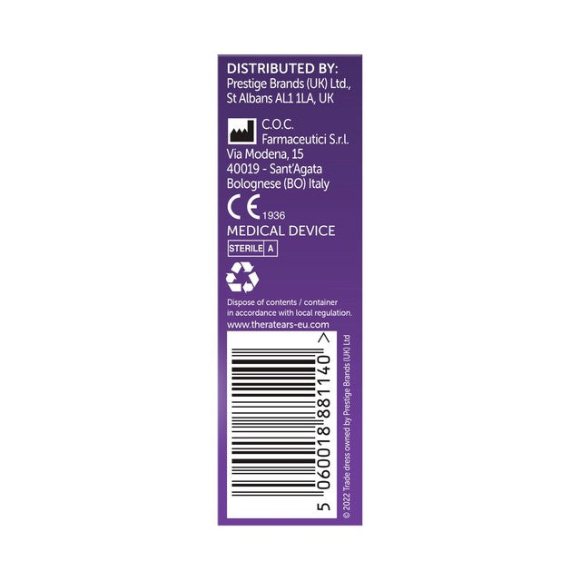 TheraTears 5 in 1 Overnight Eye Drops 10ml (British brand)
