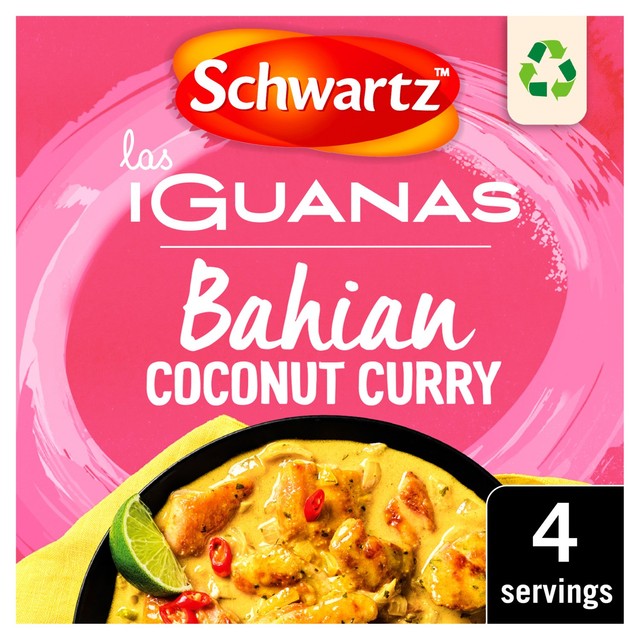 Schwartz Bahian Coconut Curry seasoning 25g (British brand)