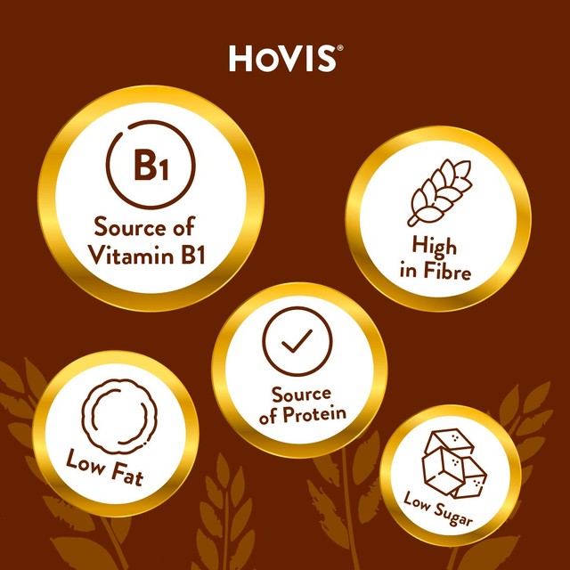 Hovis tasty wholemeal medium sliced bread 800g, UK version