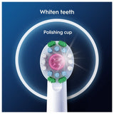 Oral-B 3D White toothbrush heads 4-Pack, imported from the UK