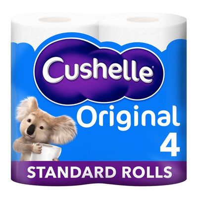 Cushelle Original Toilettenpapier 2 Lagen 4 Rollen