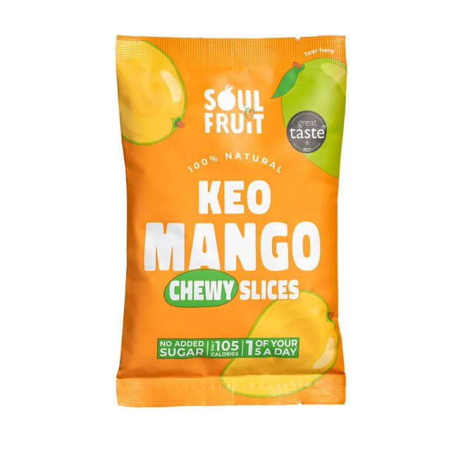 Soul Fruit Keo dried mango 30g packet (British brand)