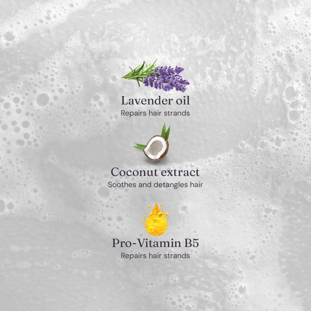 Miniml Calming Lavender conditioner with Pro-Vitamin B5, UK version