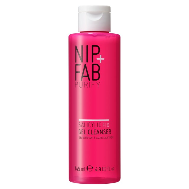 Nip+Fab Salicylic Acid Fix Gel Cleanser 145ml, imported from the UK