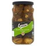 Epicure Jalapeno Chillies Pickled 350g - British product