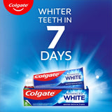Colgate Advanced White whitening toothpaste pump 100ml - British product