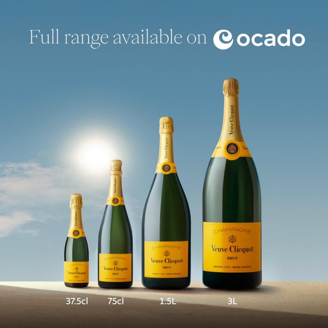 Veuve Clicquot Yellow Label Brut Champagne 75cl (British brand)