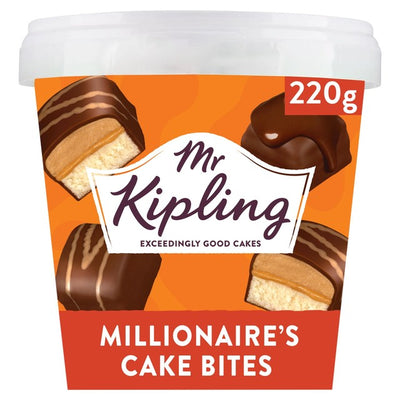 M&S Mr Kipling Millionaire Cake Bites- Buy online at McGrocer