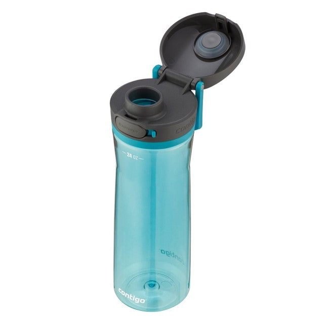 Contigo reusable water bottle in Juniper Teal 720ml - British product