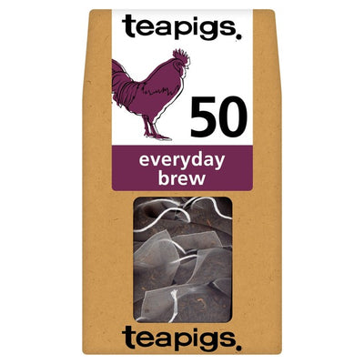 Teapigs Everyday Brew Schwarzteebeutel 50er Packung