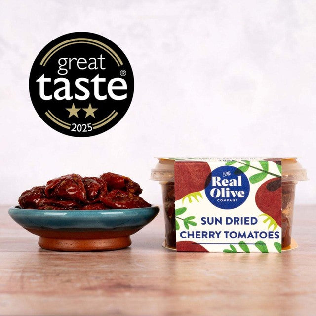 The Real Olive Co sun dried cherry tomatoes 100g (British brand)