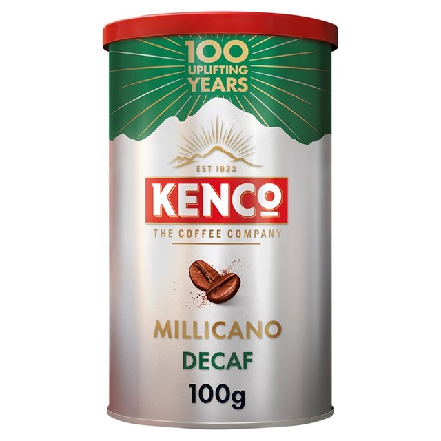 Kenco Millicano decaff wholebean instant coffee 100g, UK version