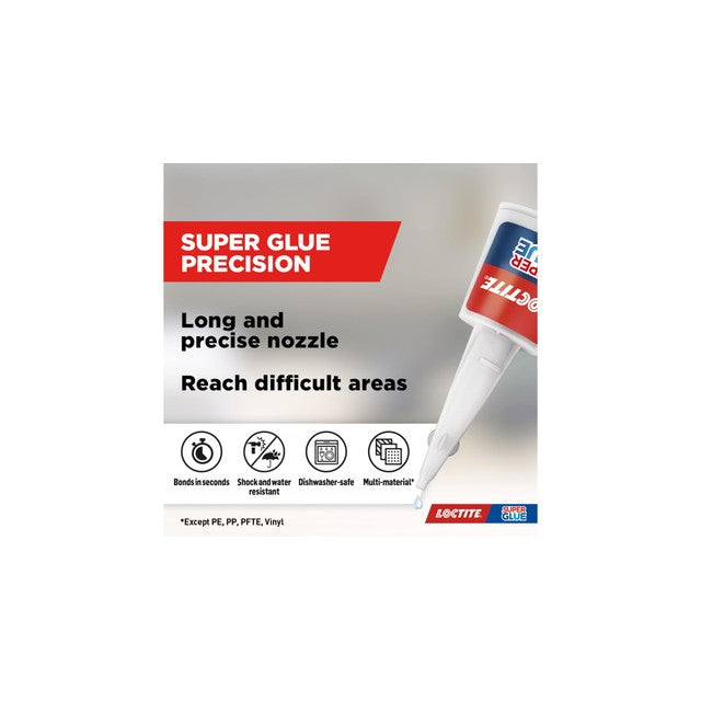 Loctite Superglue Precision 5g, UK version