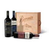 Beronia Rioja wine gift pack 3 x 75cl - British product