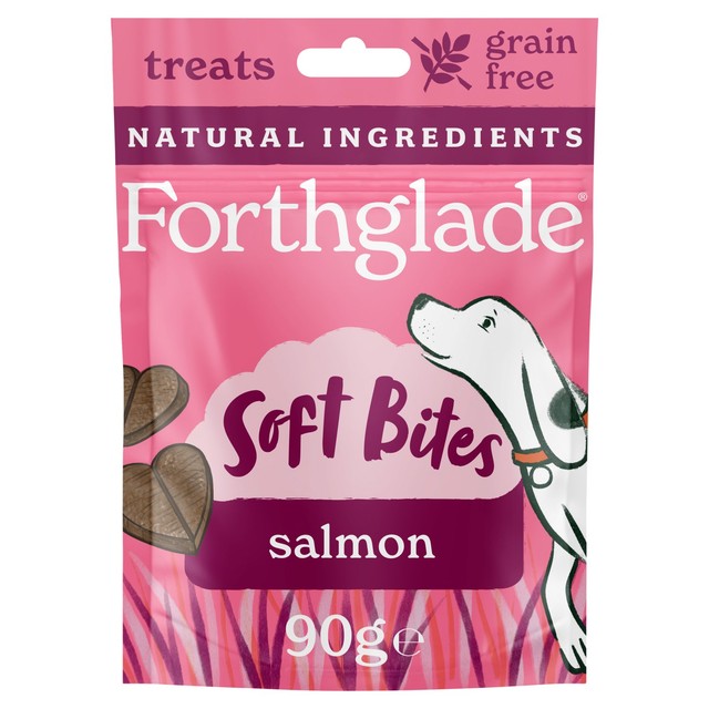 Forthglade dog treats with salmon 90g - British product