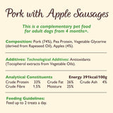 Lily's Kitchen Cracking Pork and Apple Sausages dog treats 70g, UK version