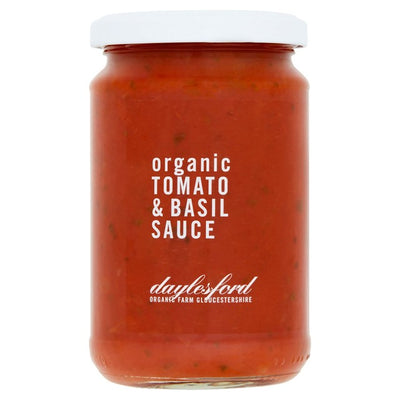 M&S Daylesford Organic Tomato & Basil Pasta Sauce 280g- Buy online at McGrocer