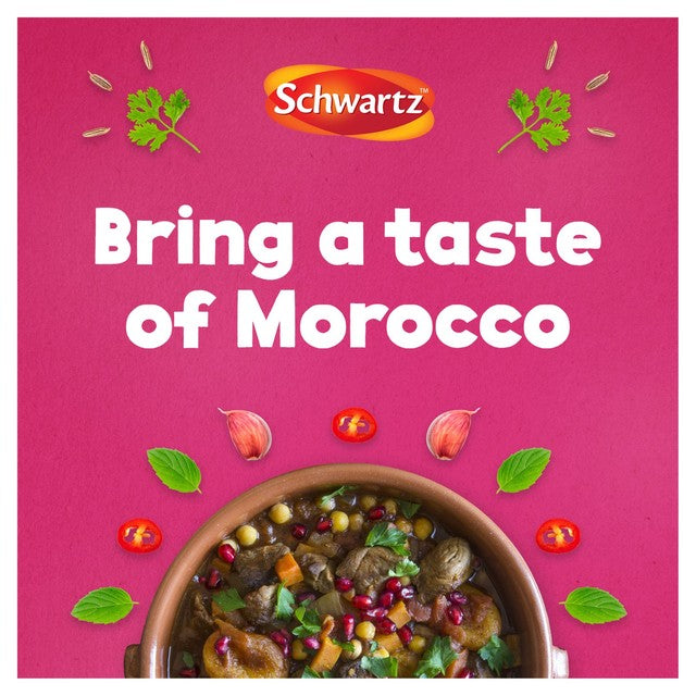 Schwartz Moroccan Seasoning Spice Mix 40g (British brand)