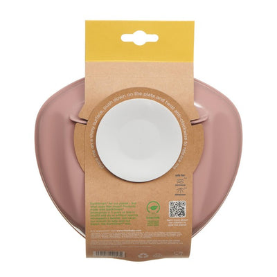 Vital Baby Nourish Power Suction Plate Natural Berry Småbarnsmatetallerken