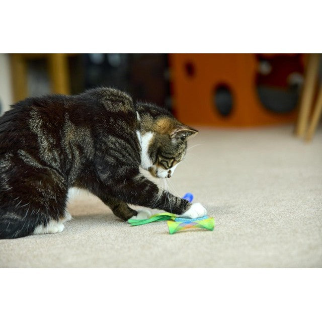 Petface Catkins Springy Cat Toys Mixed Pack of 3 - British product