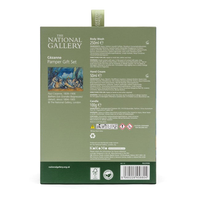National Gallery Pampers Gift Set, imported from the UK