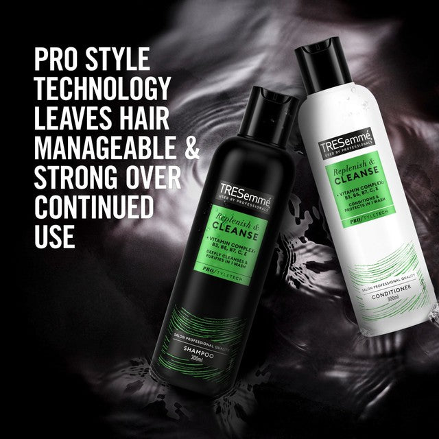 TRESemme Replenish & Cleanse Shampoo 300ml (British brand)