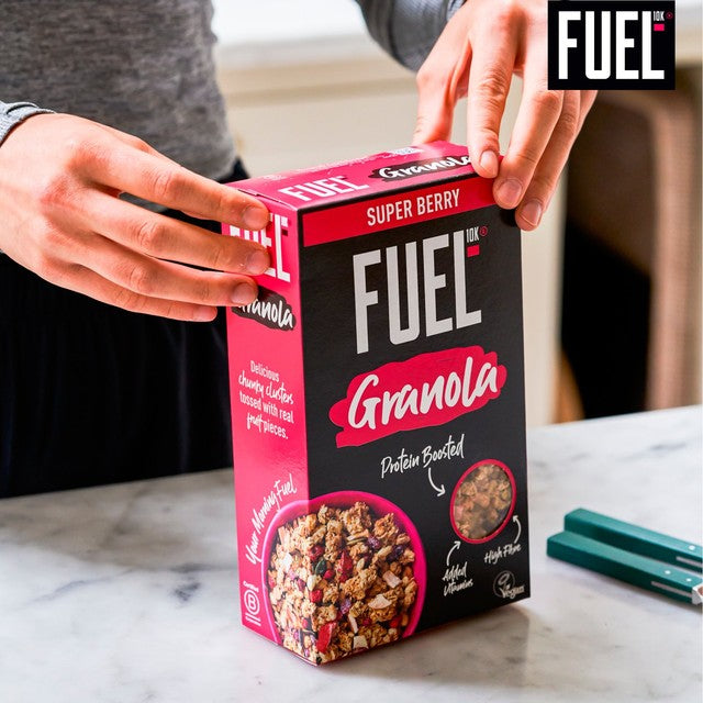 FUEL10K Super Berry granola cereal 400g - British product