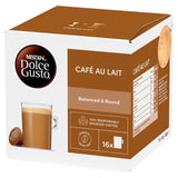 Dolce Gusto Cafe Au Lait coffee capsules 16 pods - British product