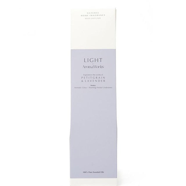 Wax Lyrical Reed Diffuser Petitgrain Lavender 100ml, imported from the UK