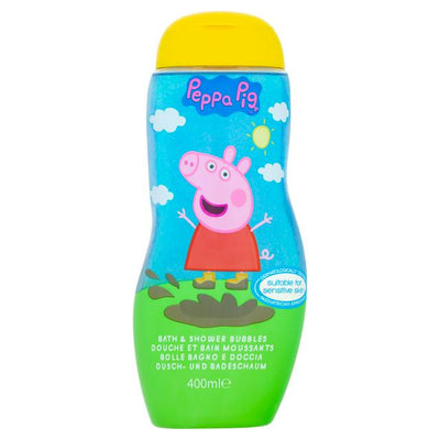 Sainsburys Peppa Pig Bath Shower Bubbles 400ml- Buy online at McGrocer