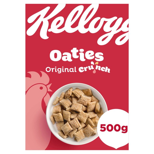 Kellogg's Oaties cereal 500g, imported from the UK