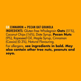 Spoon cinnamon pecan granola 400g (British brand)