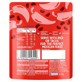 Heinz chilli black beans Mexican-style 250g, UK version