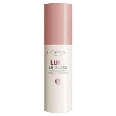 M&S L'Oreal Paris Lumi Le Glass Stick Highlighter Pink Ballet Makeup Highlighter- Buy online at McGrocer