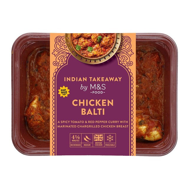 M&S Chicken Balti Curry 400g - British product