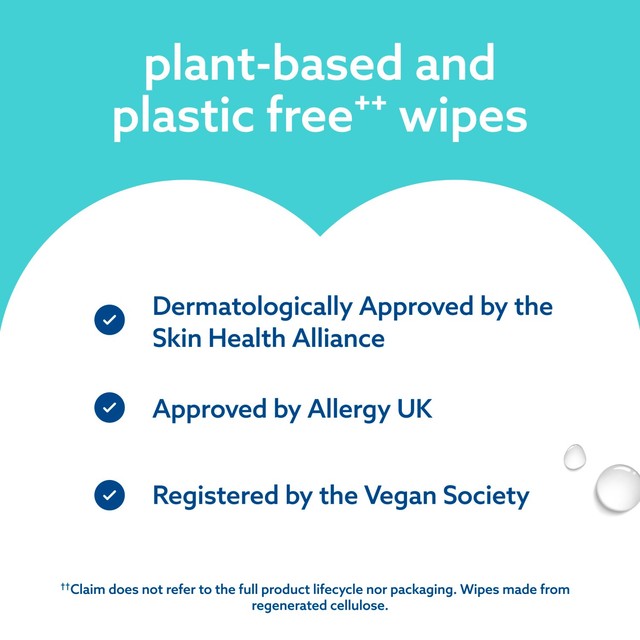 WaterWipes Sensitive+ On-The-Go baby wipes 10 wipes (British brand)