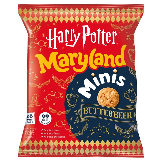 Maryland Butterbeer cookies multipack limited edition, imported from the UK
