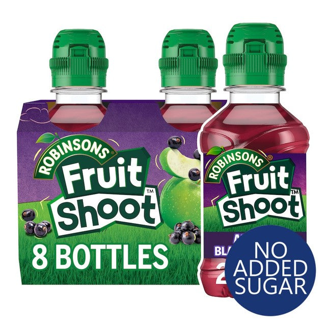 Fruit Shoot blackcurrant apple no sugar soft drink 8x200ml - British product