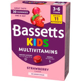 Bassetts strawberry multivitamin gummies 30 gummies - British product