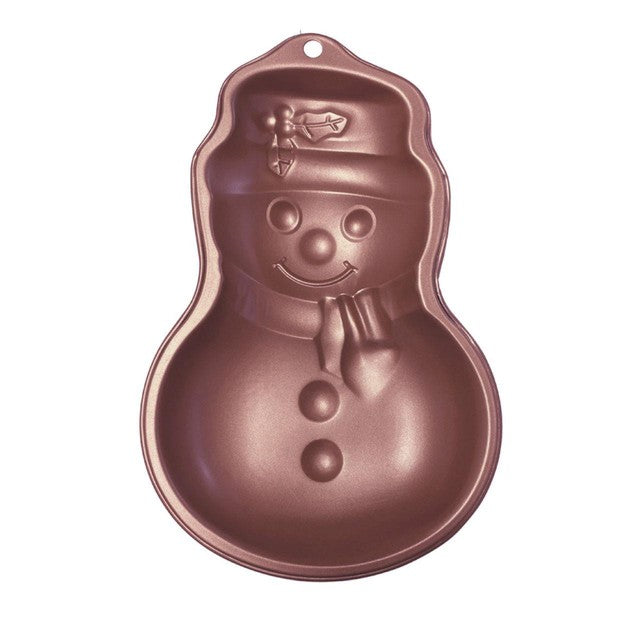 Eddingtons copper snowman cake pan 25.5cm x 16cm x 4cm - British product