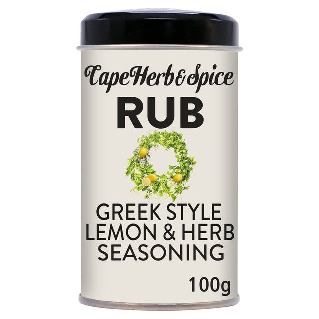 Cape Herb & Spice Greek Style Lemon & Herb Seasoning rub, UK version