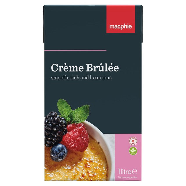MacPhie Creme Brulee ready made dessert mix 1L, imported from the UK