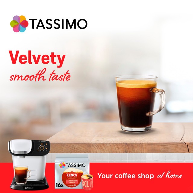 Tassimo Kenco Americano Grande coffee capsules 16 pack (British brand)
