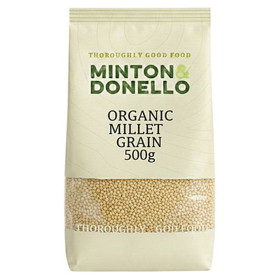 Minton & Donello økologisk hirse helkorn 500g