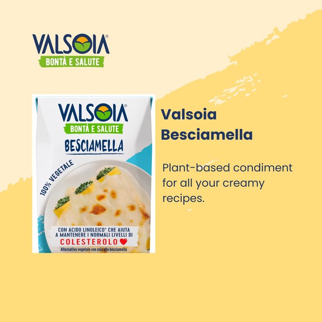 Valsoia soya bechamel sauce 200ml (British brand)