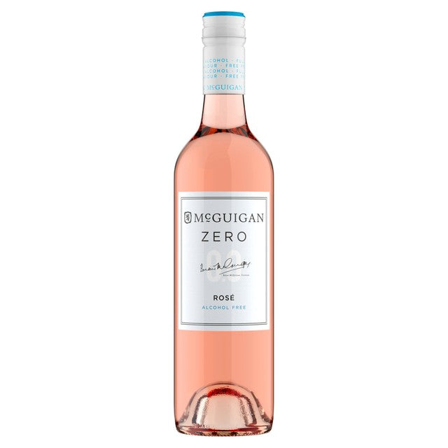 McGuigan Zero Rose alcohol-free wine 75cl, imported from the UK