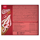 Wall's soft strawberry vanilla ice cream cones 560ml - British product
