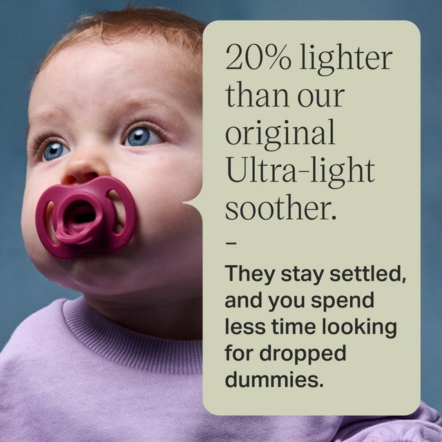 Tommee Tippee Ultra Light Soothers 0-6m Neutral (British brand)