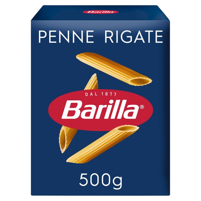 Barilla Penne Rigate dry pasta 500g - British product